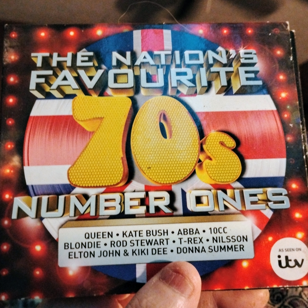 The Nation's Favourite 70s Number Ones CDs